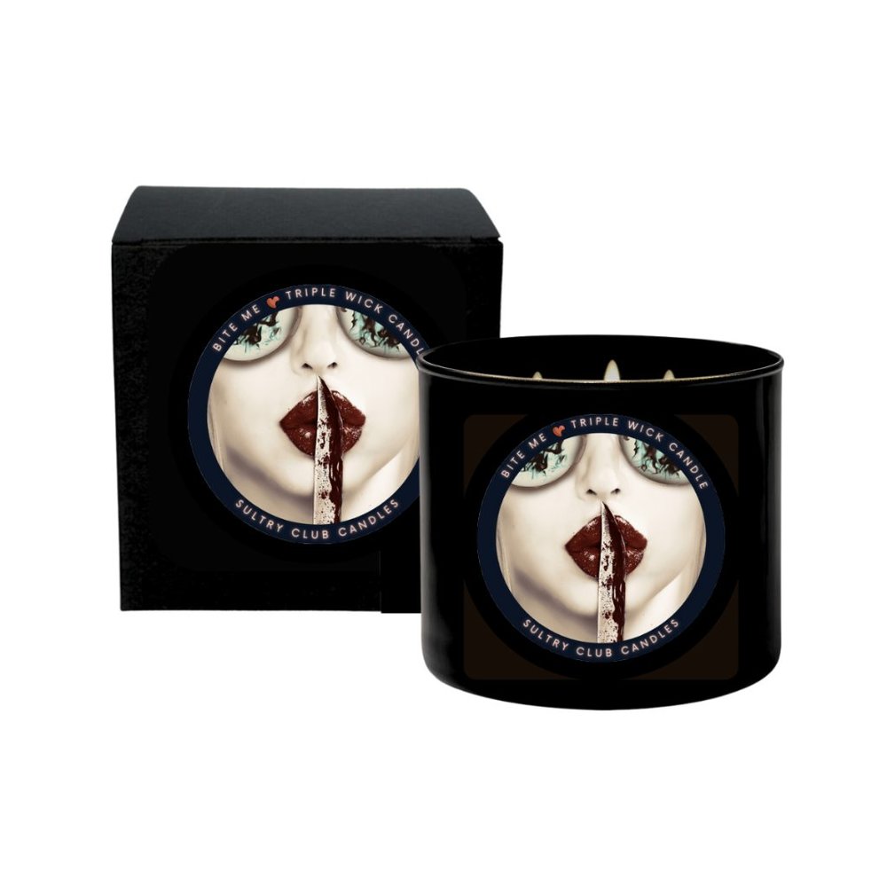 BITE ME! TRIPLE WICK CANDLE